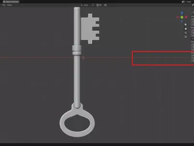 Old Key for Printing 3 3D print model