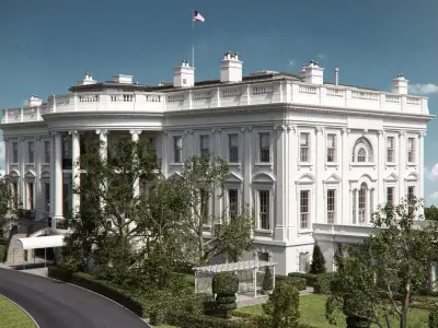  White House Complete Building 