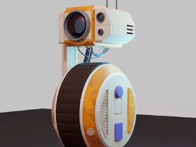 droid D-0 3D model