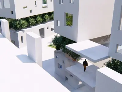 Academic home 3D model