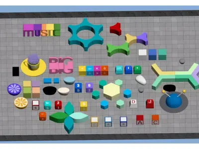 Creative Ornaments 3D model