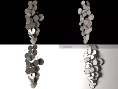 Metal Wall Sculptures 3D model