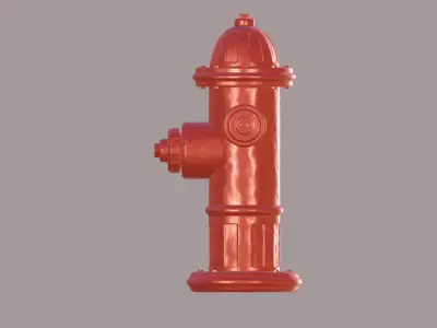Fire Hydrant 3D model