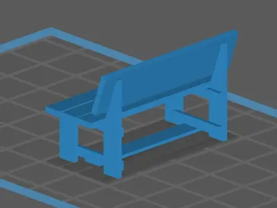Bench Scale model 1 43 3D print model