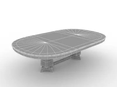 Lunch Table 3D model