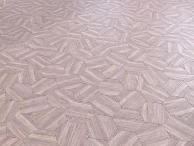 Parquet - Laminate - Wooden floor 2 in 1 Low-poly 3D model 31