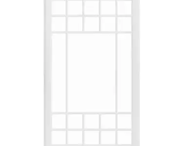 White Window 13 3D model