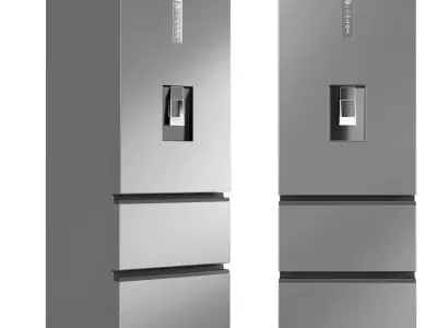 Collection Haier refrigerator freezer 01 3D Model Pack