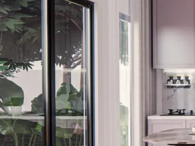 Beautiful Kitchen and Dinning  3D print model