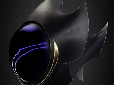 Code Geass Zero Mask for Cosplay 3D print model