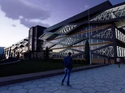 Office Building 3D model 526