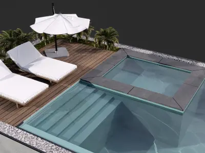 SWIMMING POOL NO88 A 3D model