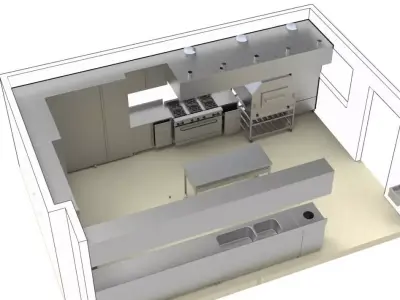 KITCHEN 89 3D model