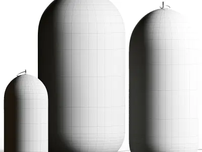 Cangini  Tucci Aeron Table Lamps 3D model