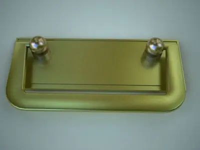 Furniture Door Handle Knob 3d model 18 Low-poly 3D model