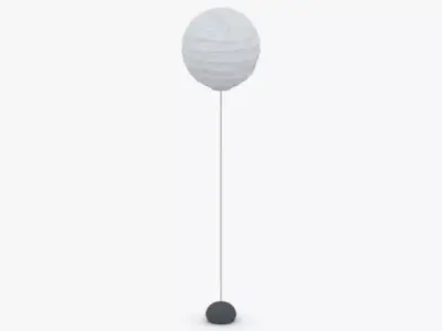 1455 - Floor Lamp Low-poly 3D model