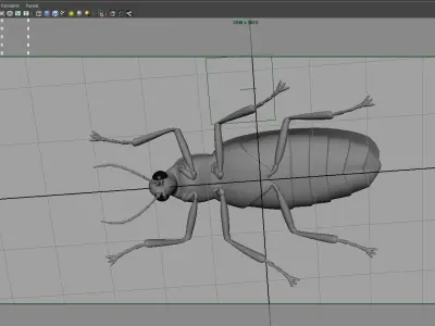 firefly 3d model fly 3D model