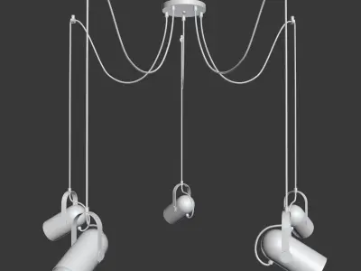 Four Light Set 1 3D model