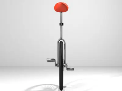 Bicycle - Unicyle 3D model