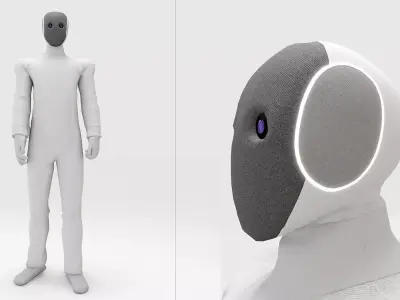 NEO Robot Low-poly 3D model