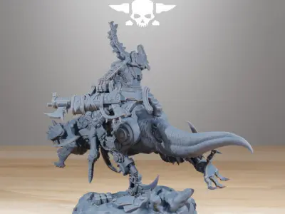 Orkaz Beast Boss 3D print model