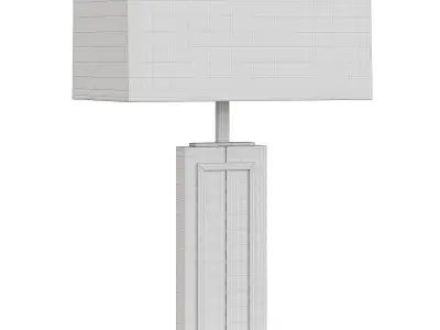Arlington Crystal Table Lamp by Luxdeco 3D model