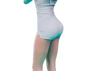 Chloe Android Reflection 3D print model
