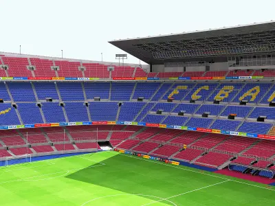 Camp Nou 3D model