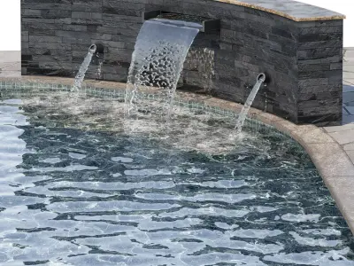 Pool 32 3D model