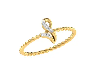 Women Ring Render 3dm STL OBJ FBX  3D print model purchase