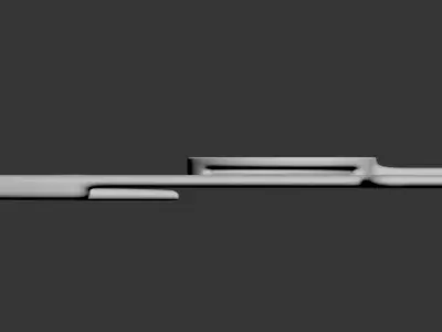 Skyrocket Bookmark Free 3D print model