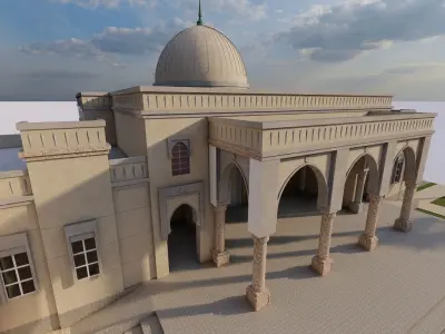 MOSQUE-Mosque 3D model