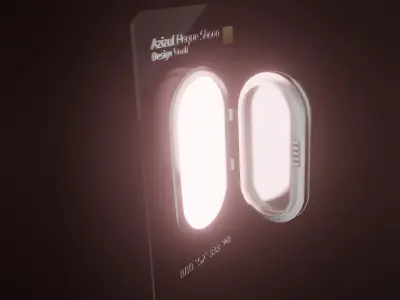 Design Vault 3d NFT Door animation Low-poly 3D model