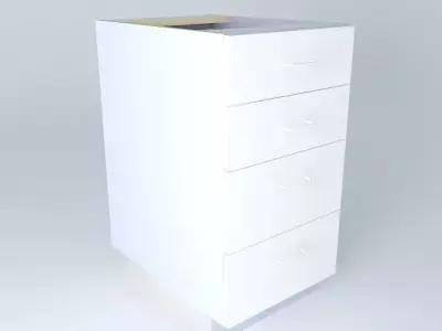 DB4D-3 cabinet Free 3D model