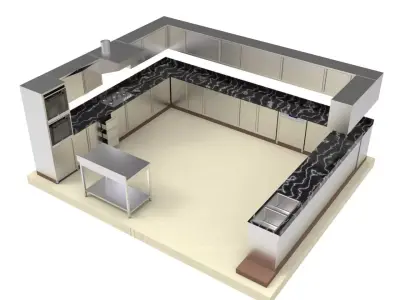 KITCHEN 39 3D model