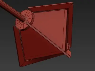 Harlow Dried Flowers 3D model