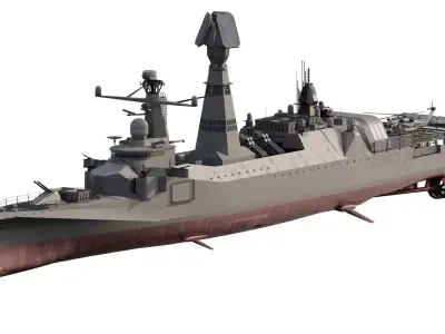 US NAVY Constellation -class frigate 3D model
