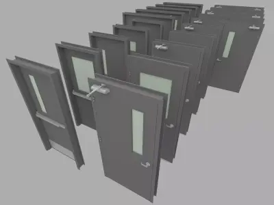 fire door 3D model