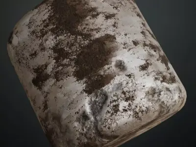 Extreme Damaged and Weathered Metal PBR Seamless Texture