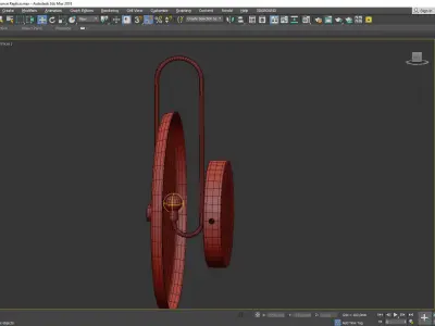 POP ROUND Low-poly 3D model