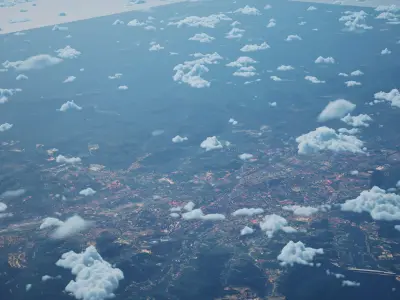 Hegang China City Landscape 3D Model 3D model