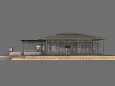 Building 08 3D model