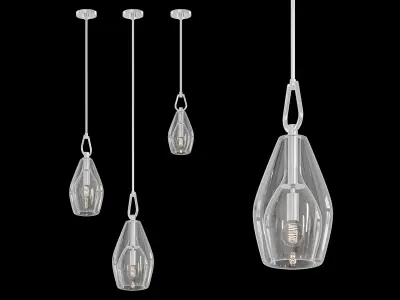 RH Botanist Flute Pendant 3D model