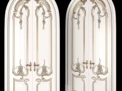 KingFrederick door 3D model