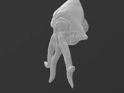 STAR WARS QUARREN HEAD FOR BLACK SERIES 3D print model