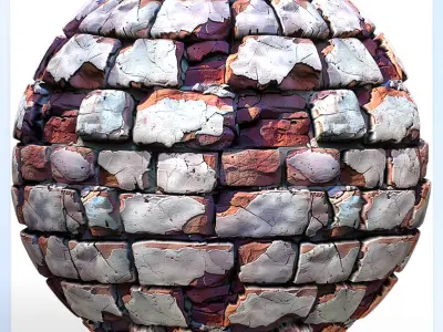  Stylized Wall Seamless Texture Texture buy