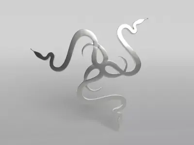 Razer Logo v2 004 Free low-poly 3D model