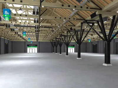 Exhibition Hall 33 3D model