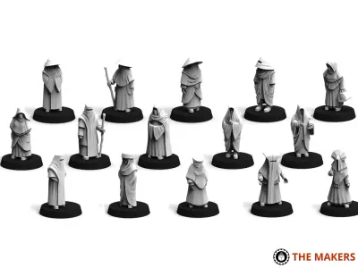 Universal Guard - Civilians Pack 2 3D print model