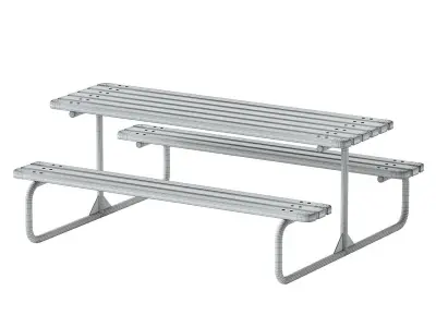 METAL PICNIC TABLE 113 3D model